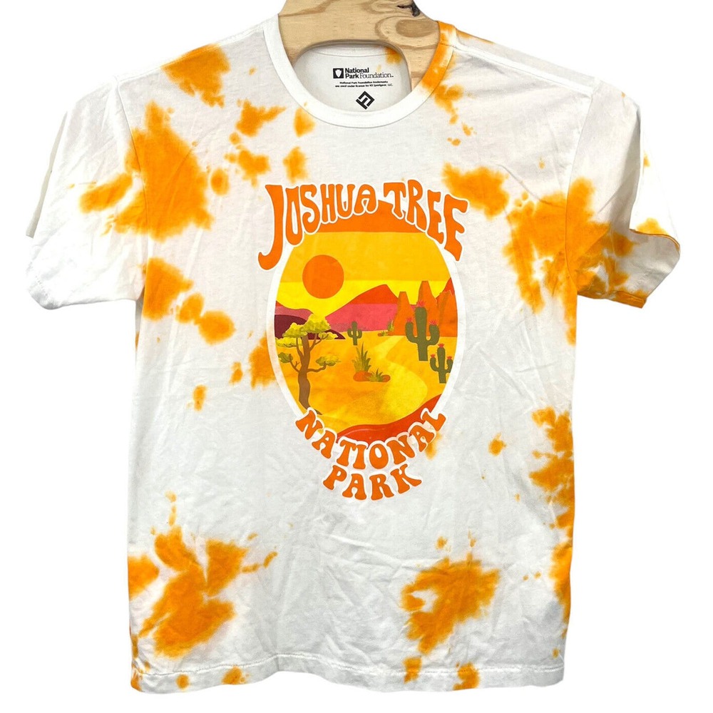 Joshua Tree National Park Mens Medium Soft Comfy Outdoors Nature Tie Dye Tee